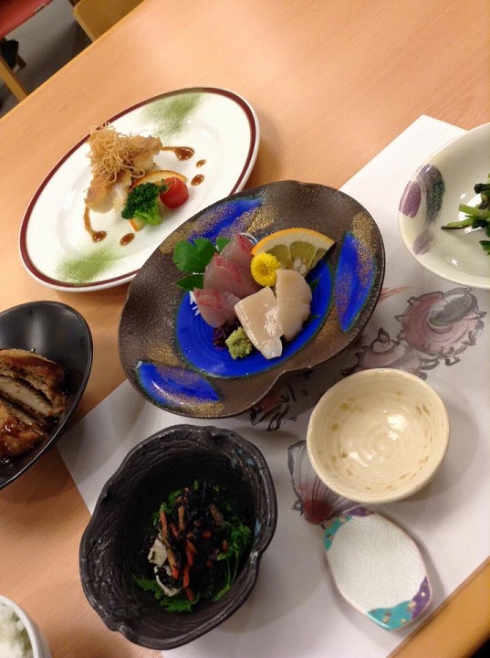 御蔵荘の晩御飯