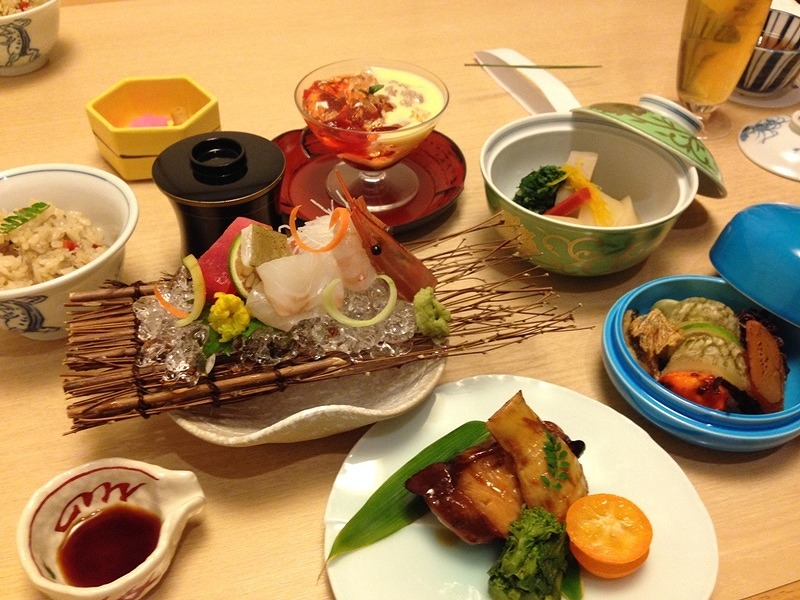 Dinner at Seoto-no-yu Spa
