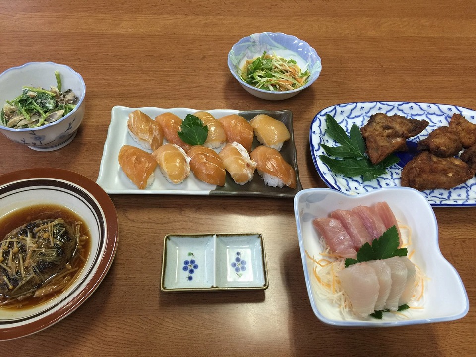 Dinner at Business Inn Nakazato
