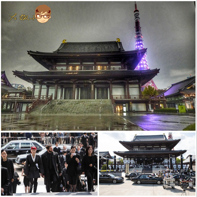 You can directly see the Tokyo Tower from Zōjō-ji Temple.