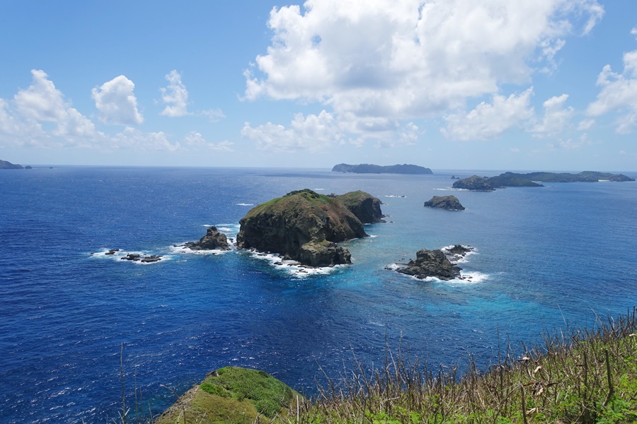 Scenery seen from Mount Kofuji