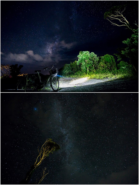 The starry sky of Hachijojima