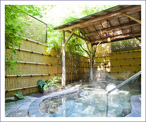 Tsuru Tsuru Hotspring open air hot bath