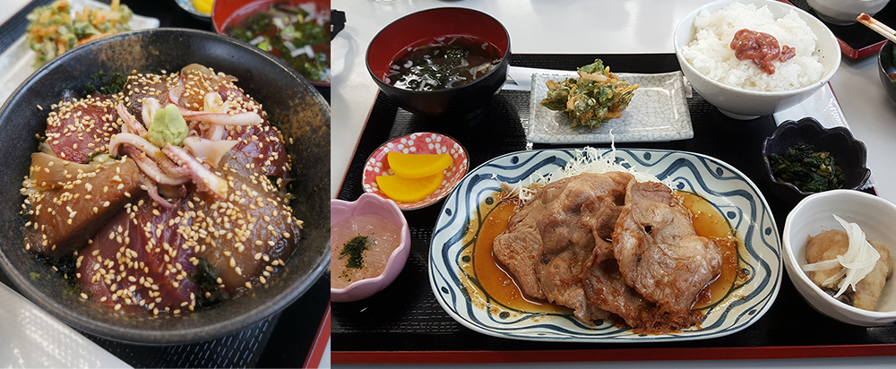 Lunch at Yochare Center - where the Locals eat