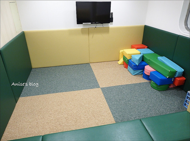 The children's playroom