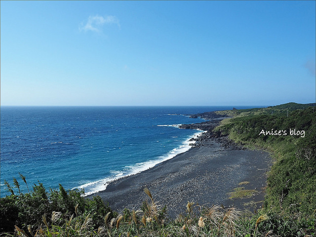 The view of Sabigahama Beach