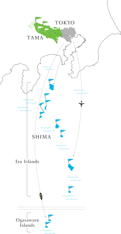 TAMASHIMA 區域地圖