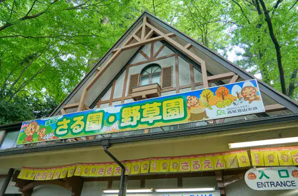 高尾山さる園・野草園