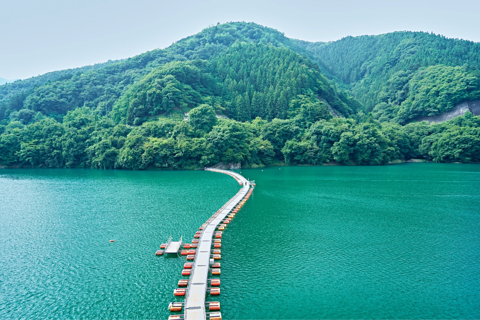 奥多摩湖の風景