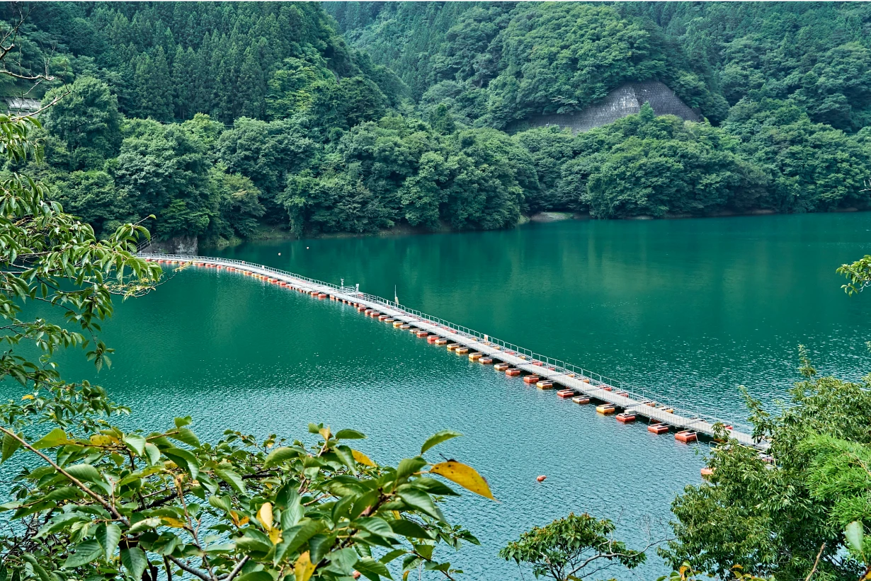 麦山浮橋