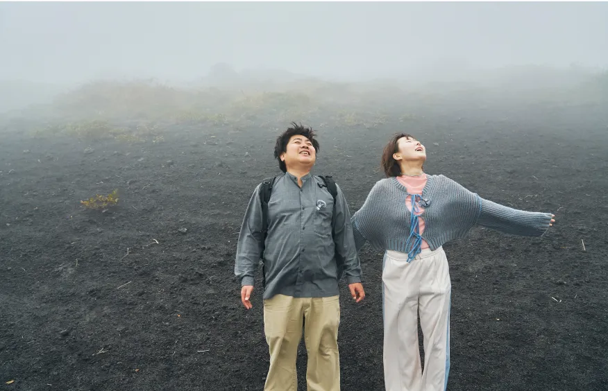 雲の中にいるみたい