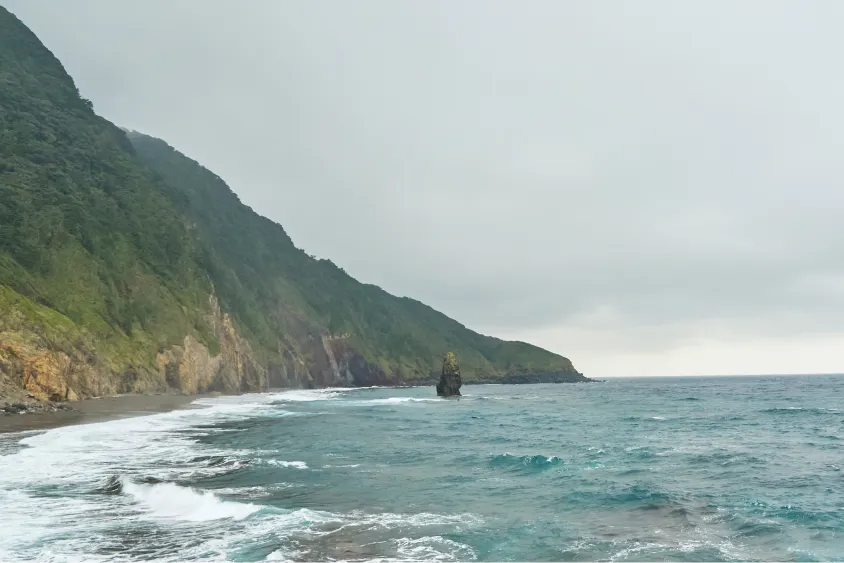 岩礁「筆島」